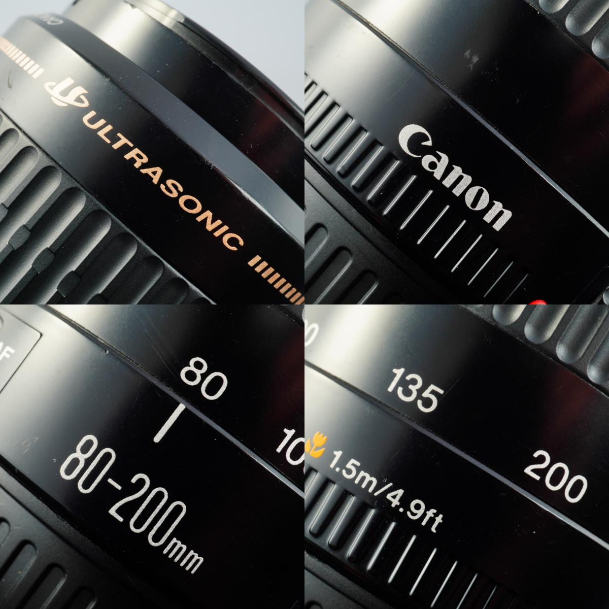 Canon EF 80-200mm f/4.5-5.6 Ultrasonic ズームレンズ