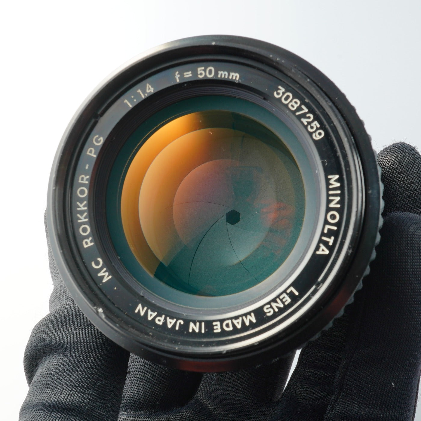 MINOLTA MC Rokkor PG 50mm F/1.4 単焦点レンズ