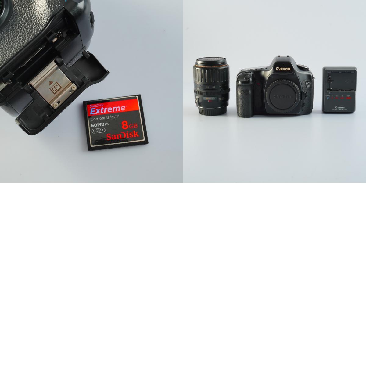 Canon EOS 5D + EF 35-135mm F/4-5.6 USM + EP-EX15 + CF 8GB Digitale Spiegelreflexkamera