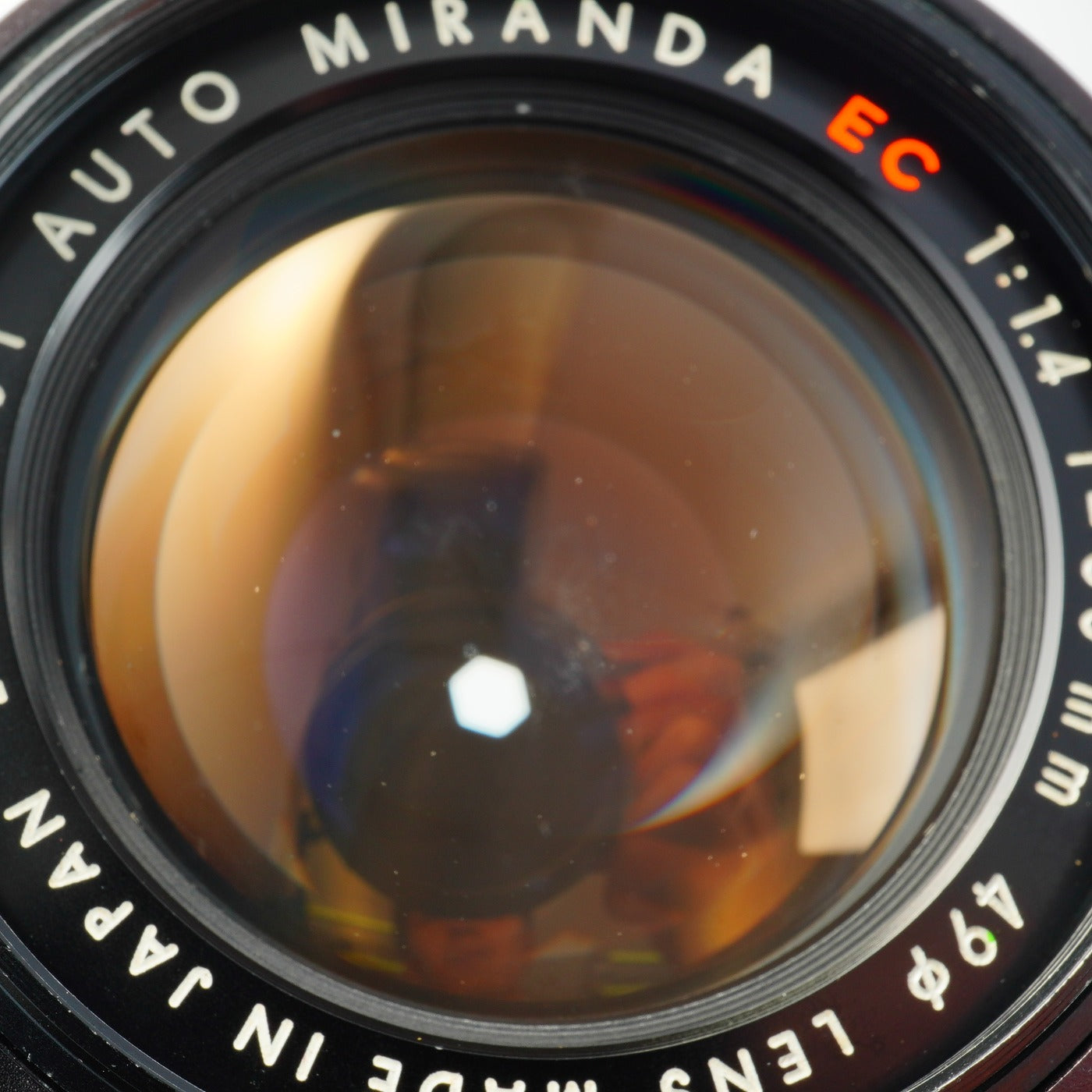 Auto Miranda EC 50mm F/1.4 For Miranda Bayonet 単焦点レンズ