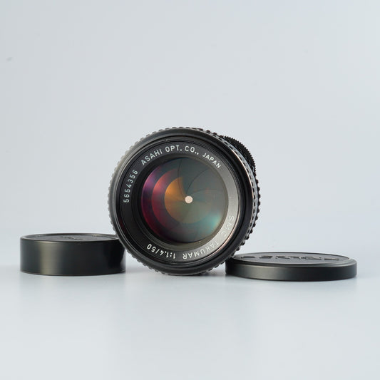PENTAX SMC TAKUMAR 50mm F/1.4 (M42用) 単焦点レンズ