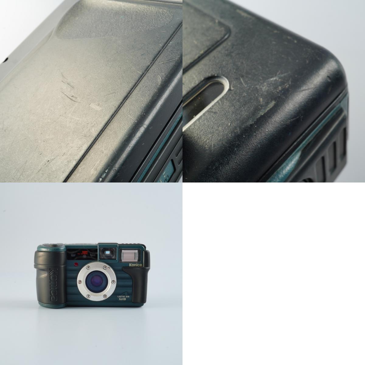 Konica Genba Kantoku (現場監督) 28 WB コンパクトフィルムカメラ
