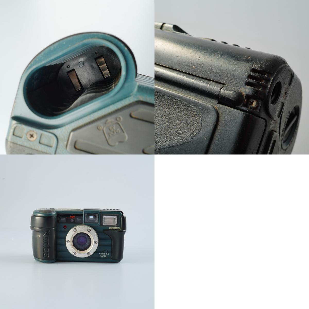 Konica Genba Kantoku (現場監督) 28 WB コンパクトフィルムカメラ