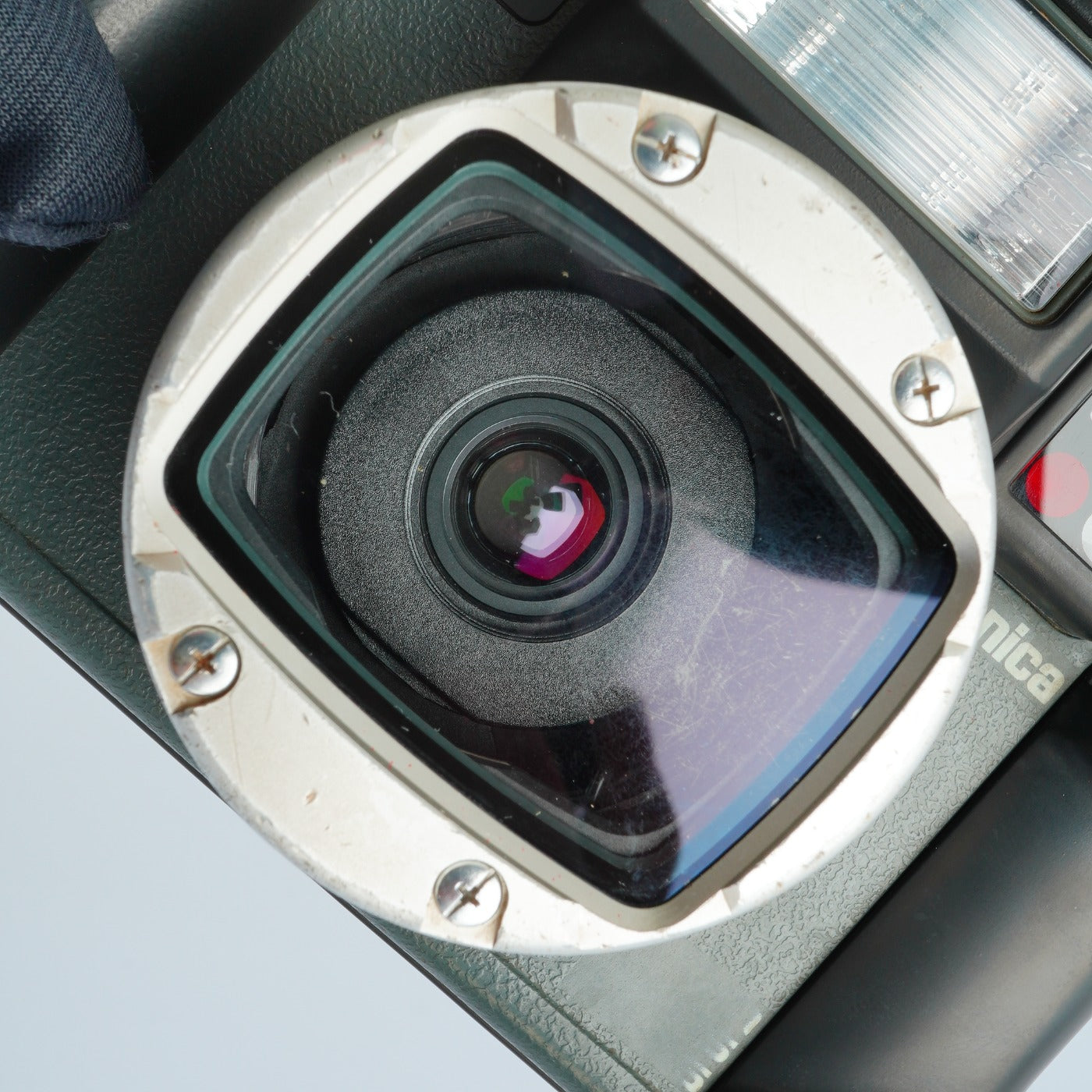 Konica Genba Kantoku (現場監督) zoom 28-56mm コンパクトフィルムカメラ