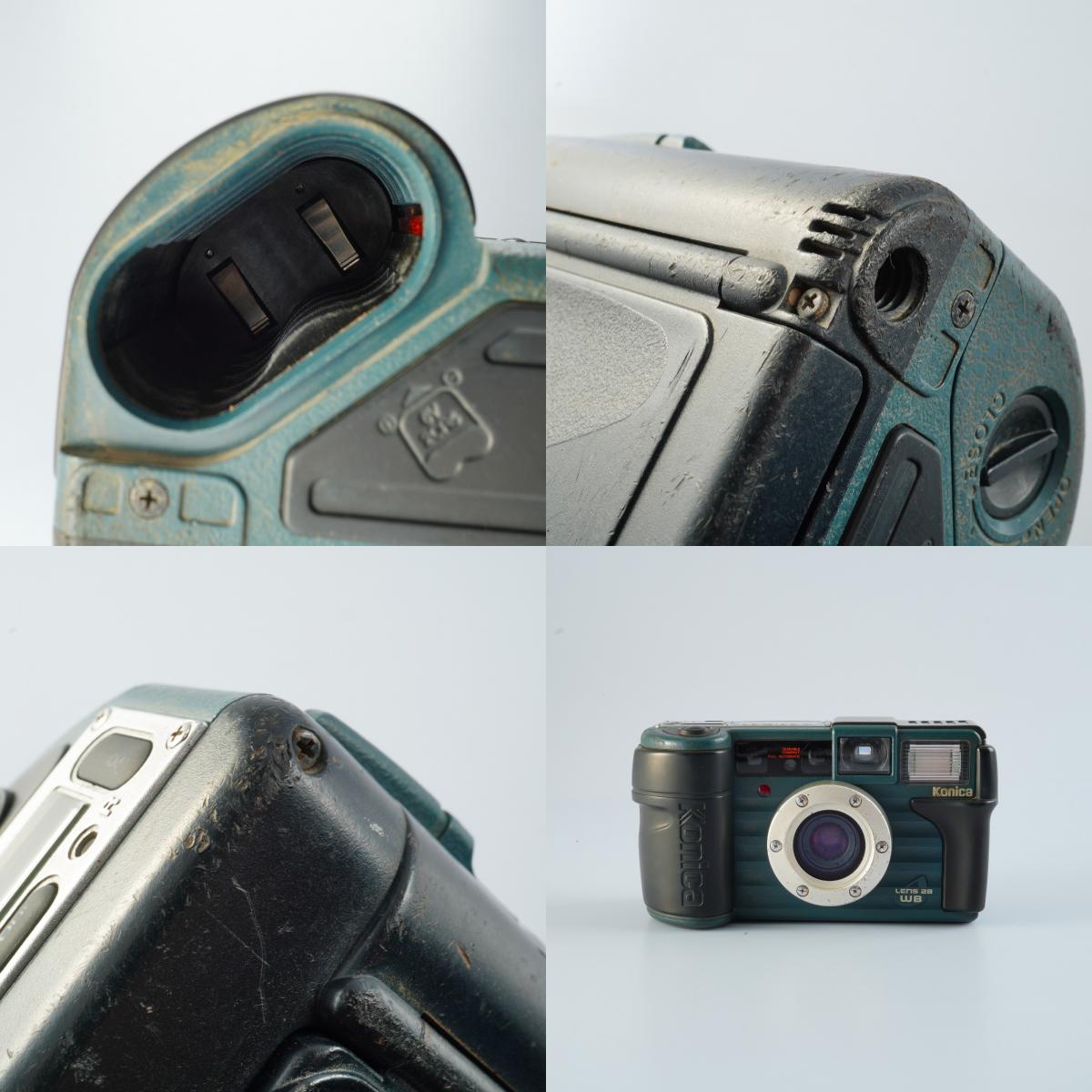 Konica Genba Kantoku (現場監督) 28 WB コンパクトフィルムカメラ