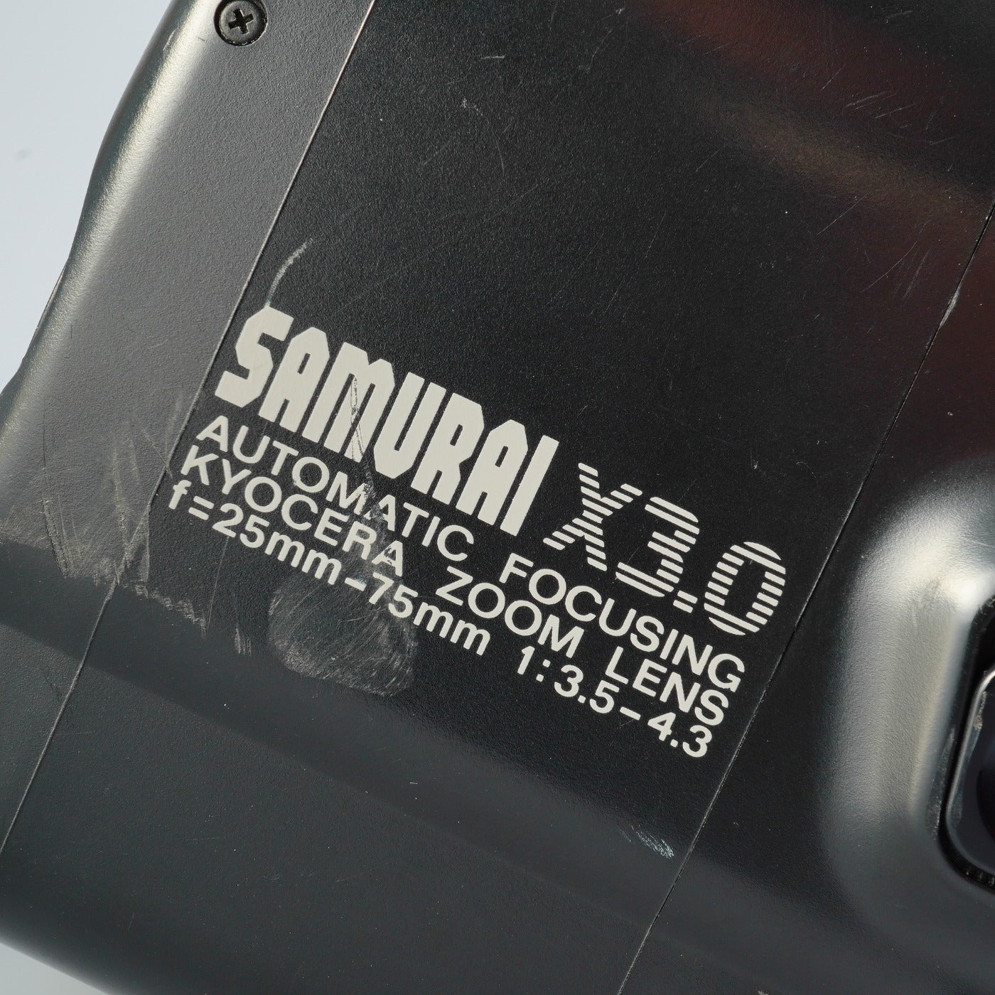 KYOCERA Samurai X3.0 25-75mm f/3.5-4.3 + GRIP コンパクトフィルムカメラ