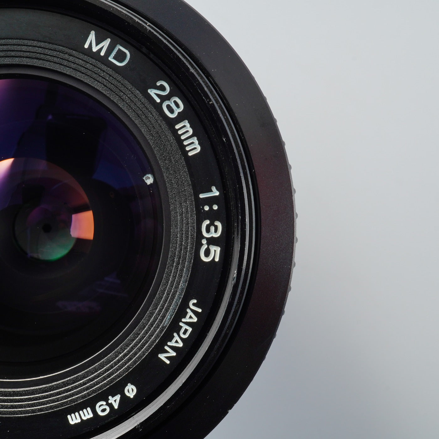 MINOLTA MD 28mm F/3.5 単焦点レンズ