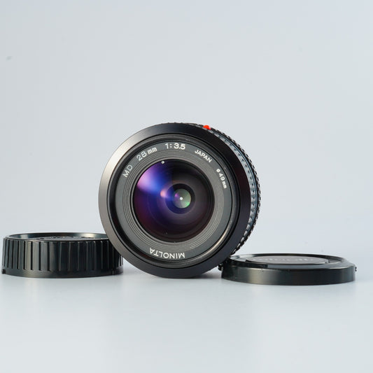 MINOLTA MD 28mm F/3.5 単焦点レンズ