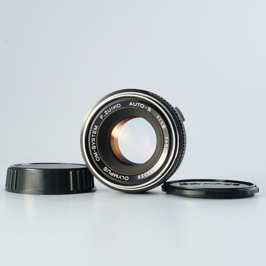 OLYMPUS OM System F.Zuiko Auto-S 50mm F/1.8 単焦点レンズ