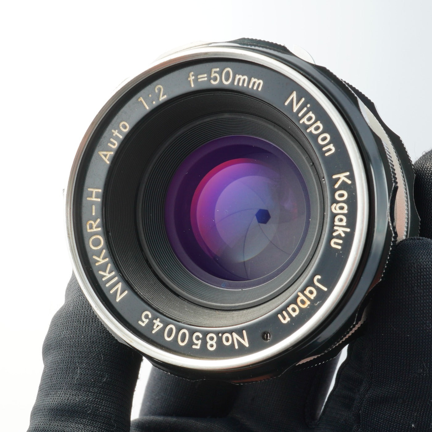 Nikon Nikkor-H Auto 50mm F/2 非Ai 単焦点レンズ
