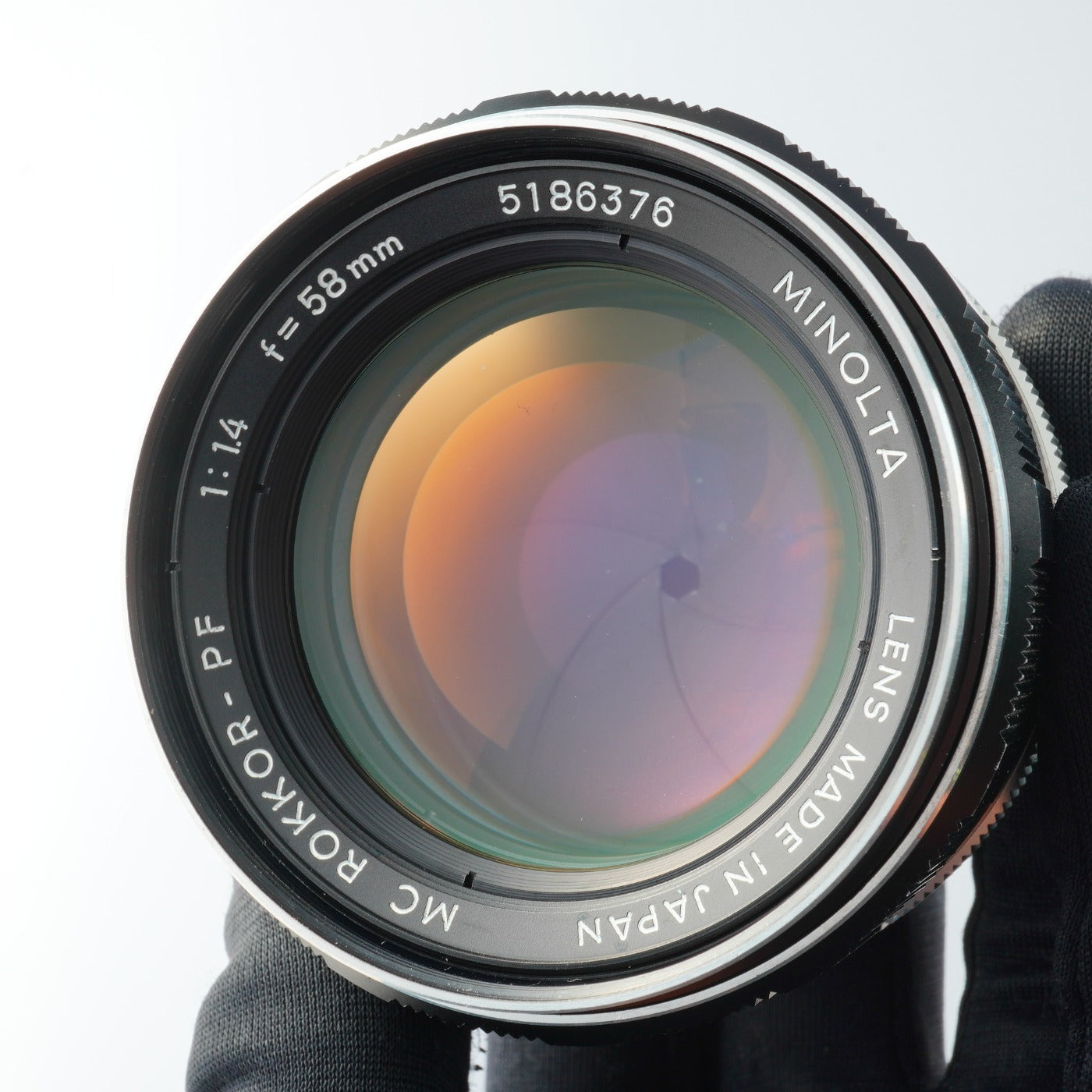 MINOLTA MC ROKKOR-PF 58mm F/1.4 単焦点レンズ