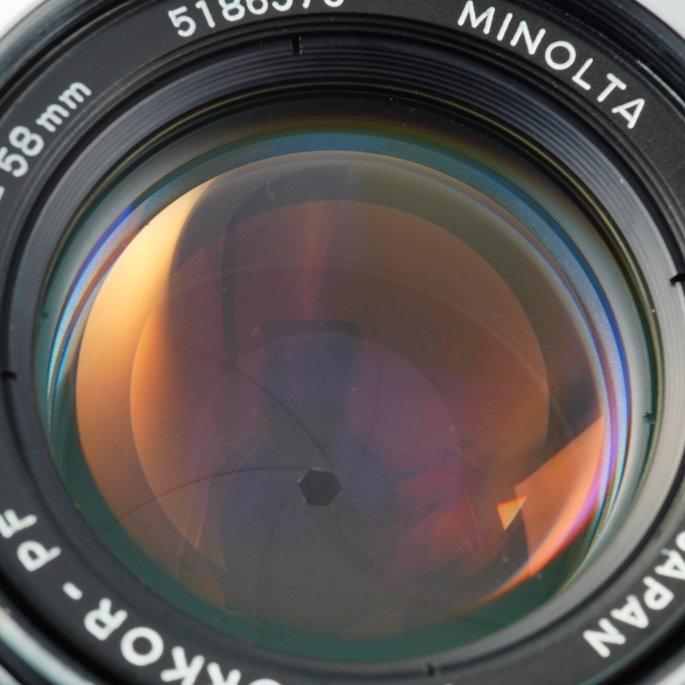 MINOLTA MC ROKKOR-PF 58mm F/1.4 単焦点レンズ