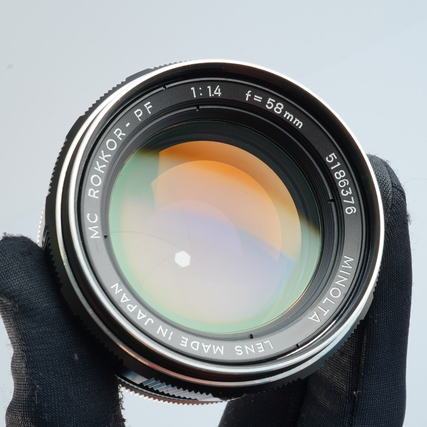 MINOLTA MC ROKKOR-PF 58mm F/1.4 単焦点レンズ