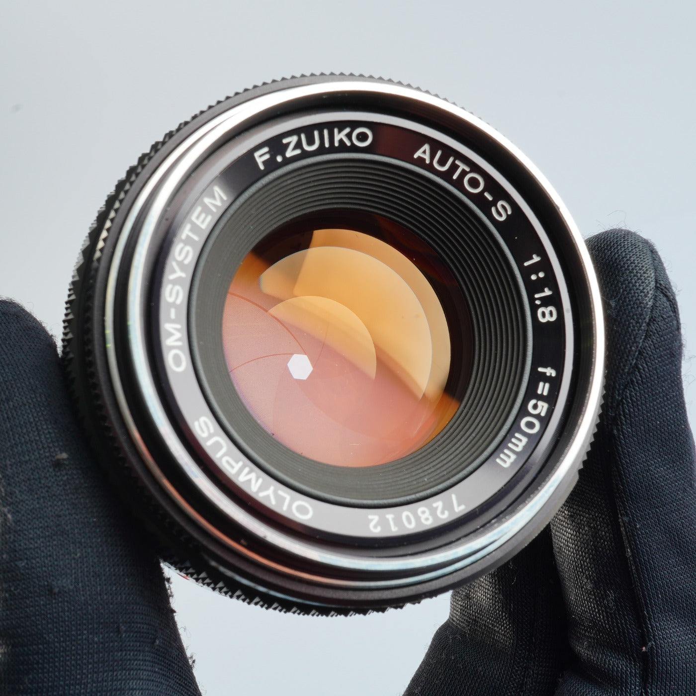 【ジャンク】 OLYMPUS OM System F.Zuiko Auto-S 50mm F/1.8 単焦点レンズ