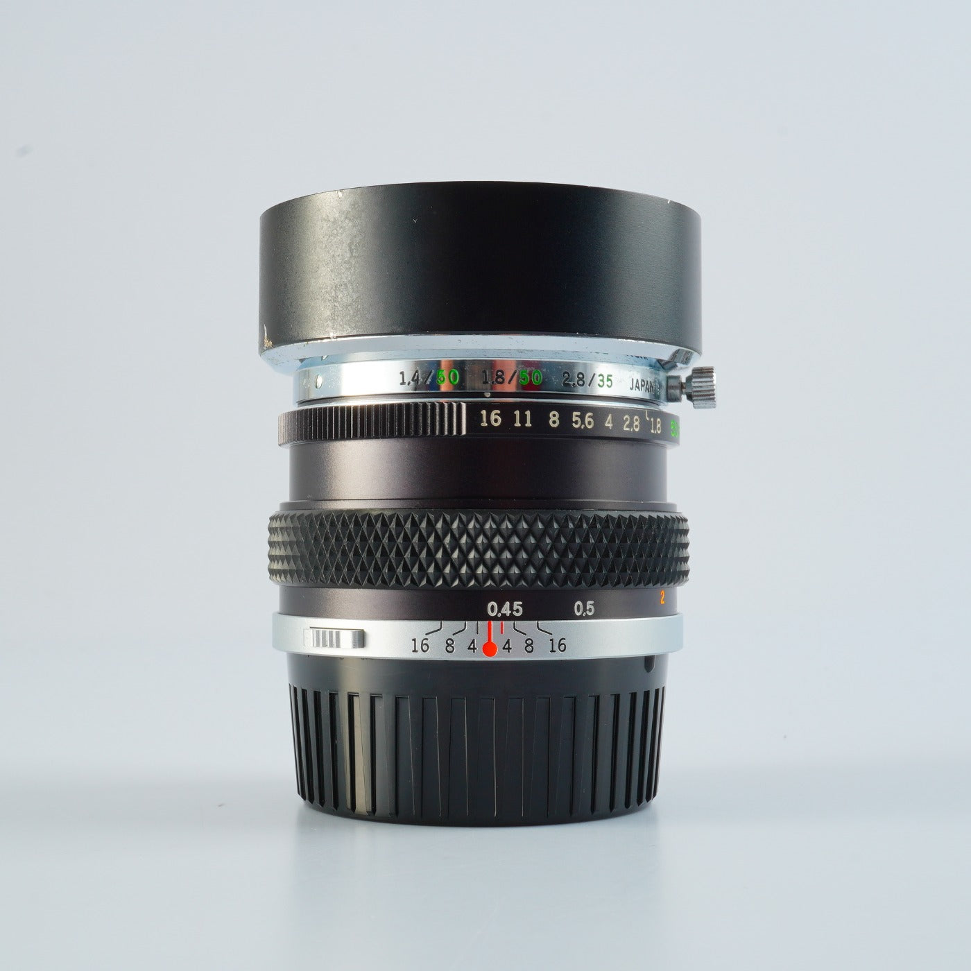【ジャンク】 OLYMPUS OM System F.Zuiko Auto-S 50mm F/1.8 単焦点レンズ