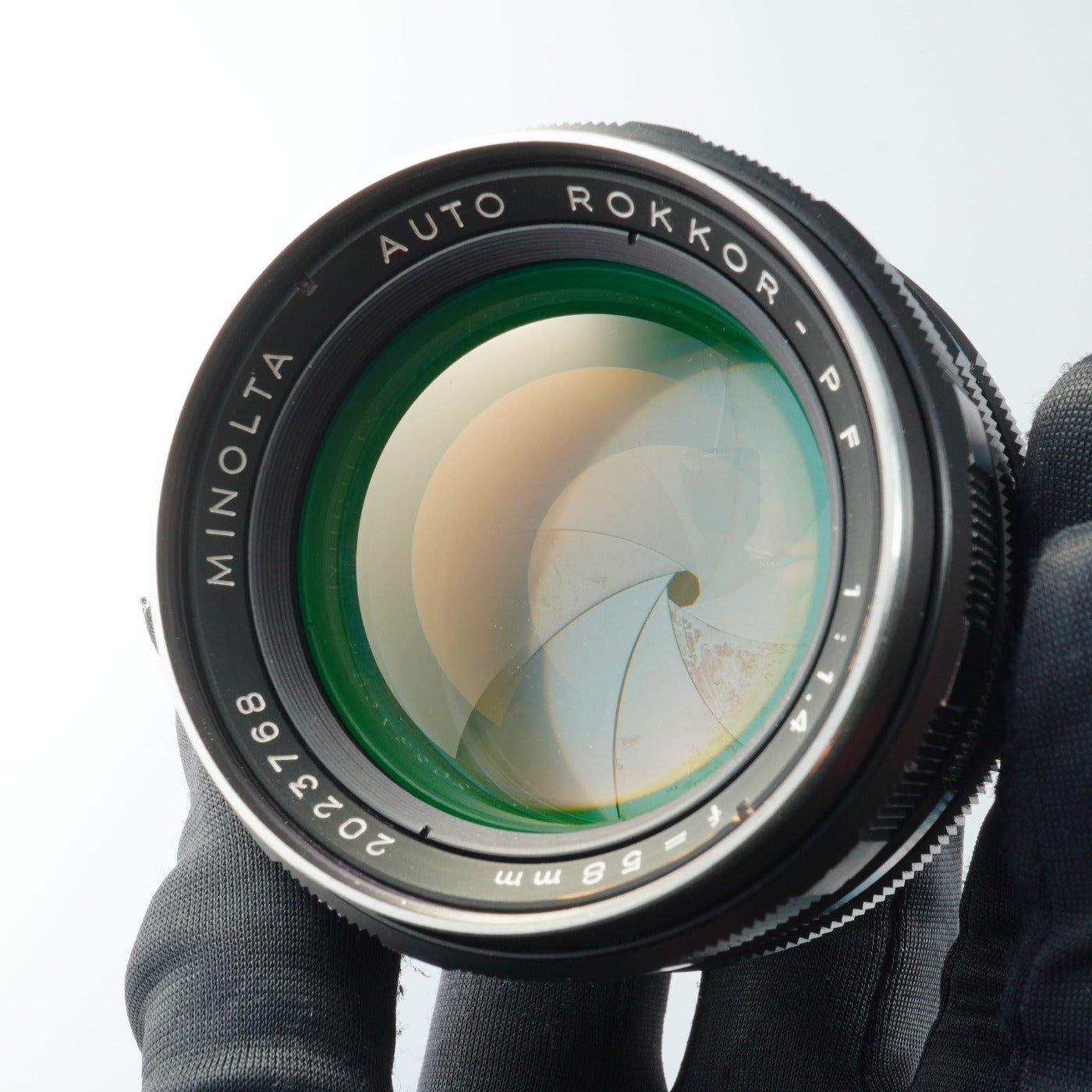 MINOLTA AUTO ROKKOR-PF 58mm F/1.4 単焦点レンズ