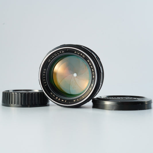 MINOLTA AUTO ROKKOR-PF 58mm F/1.4 単焦点レンズ
