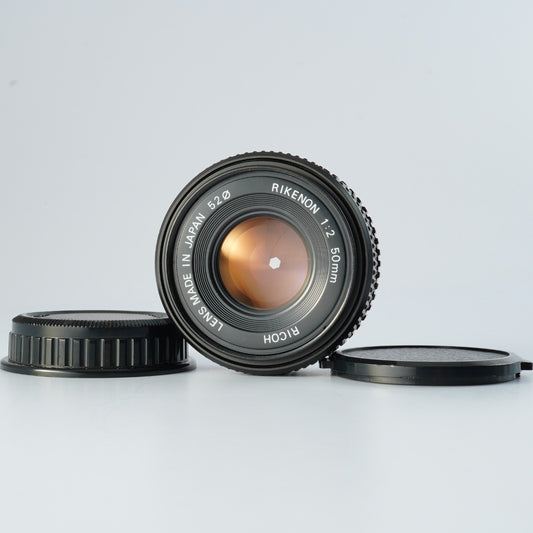 Ricoh Rikenon 50mm f/2 (Pentax K用) 単焦点レンズ