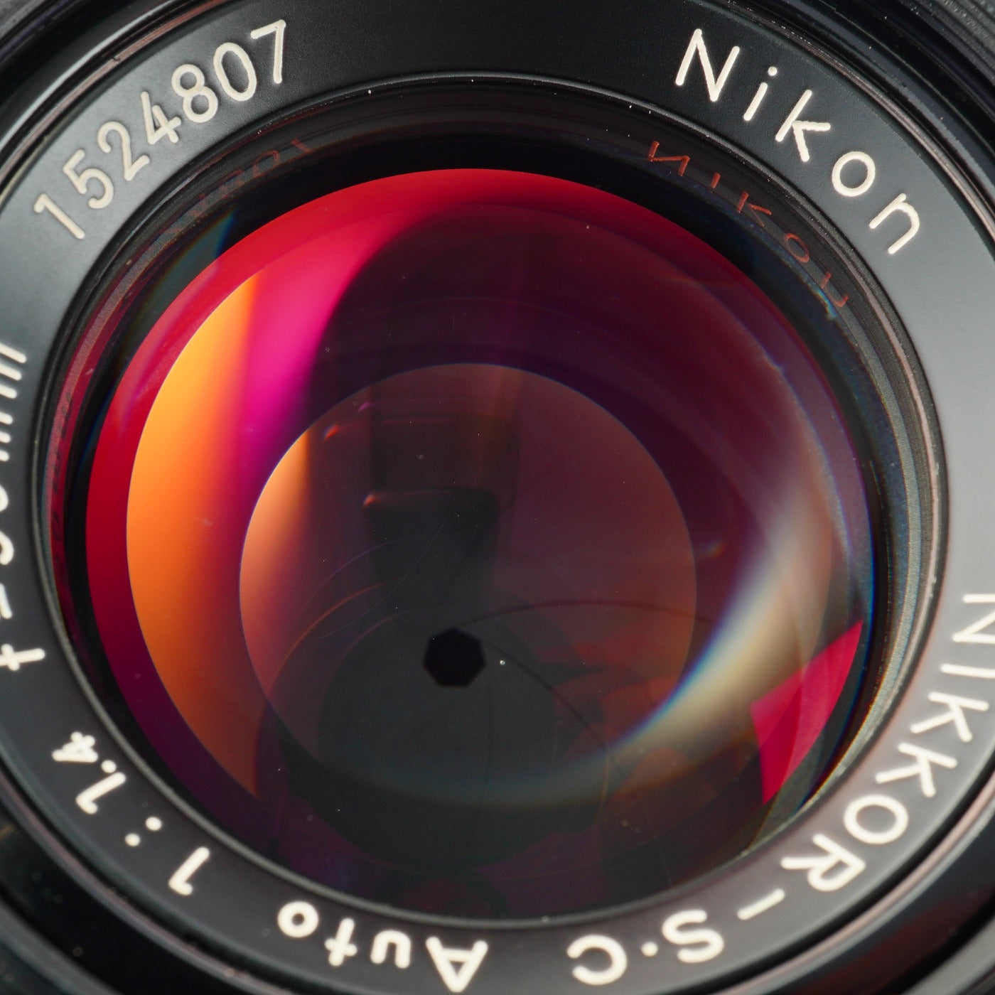Nikon Nikkor-S.C Auto 50mm F/1.4 非Ai 単焦点レンズ