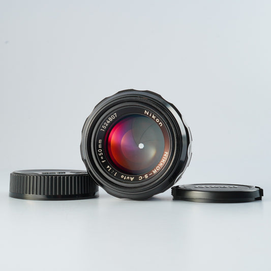 Nikon Nikkor-S.C Auto 50mm F/1.4 非Ai 単焦点レンズ