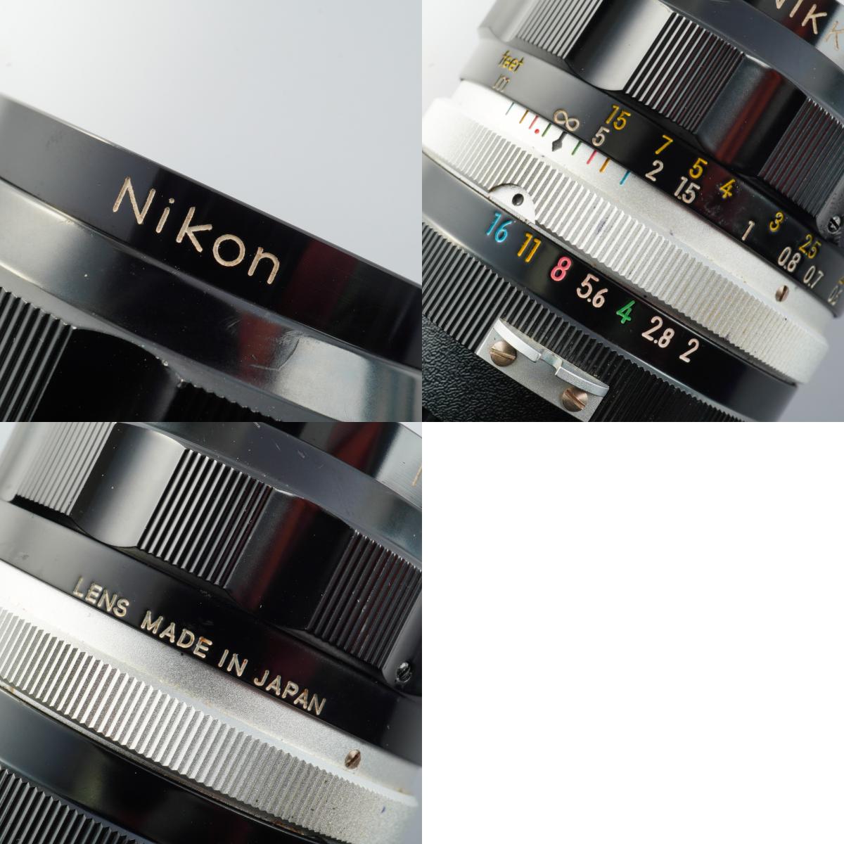 Nikon 非Ai Nikkor-O 35mm F/2 単焦点レンズ