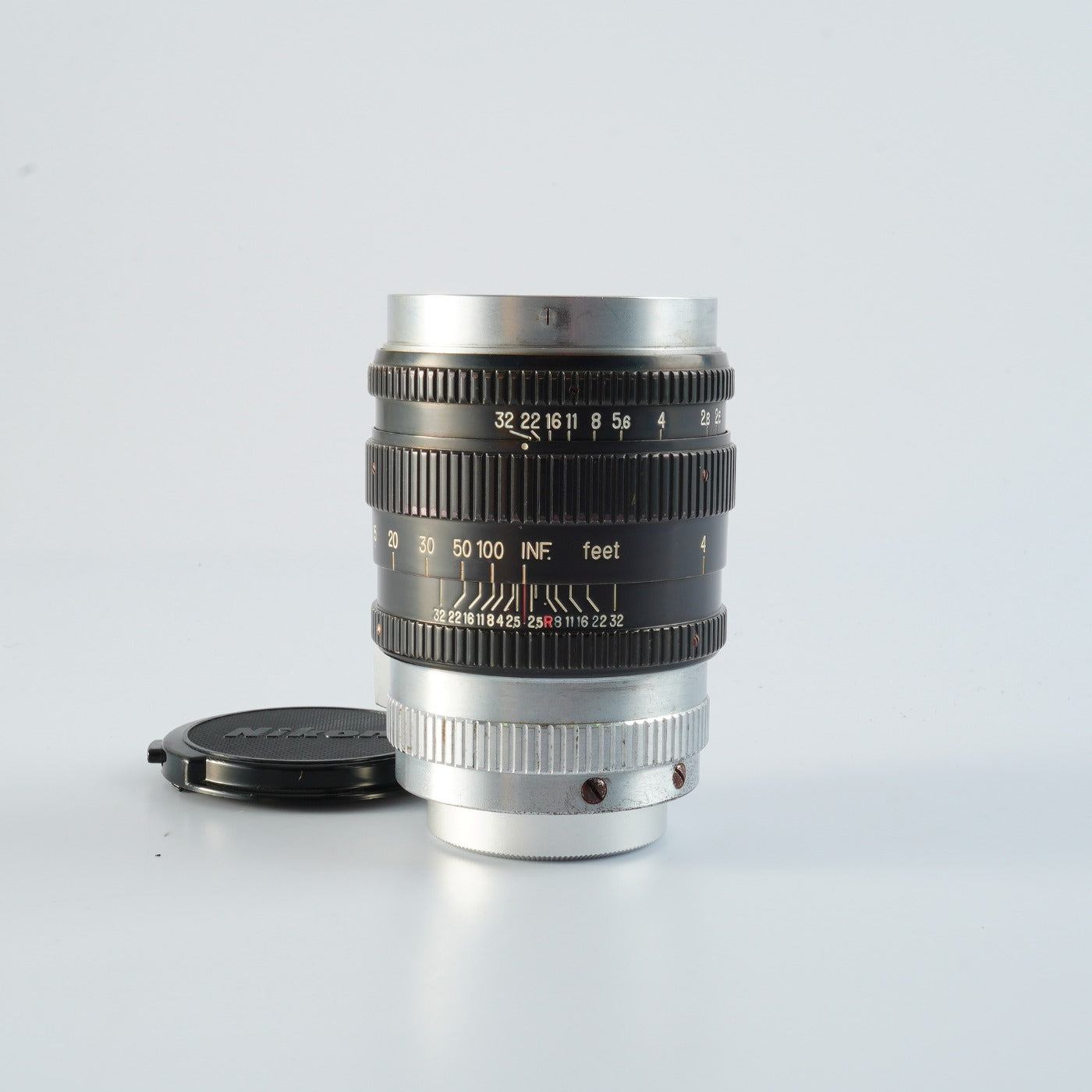 NIKKOR-P.C 105mm F2.5　単焦点レンズ Nikon Nikkor P.C 10.5cm 105mm F/2.5 For Leica LTM L39 単焦点レンズ