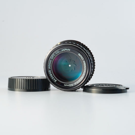 【ジャンク】 SMC PENTAX M 50mm F/1.4 (Pentax K用) 単焦点レンズ