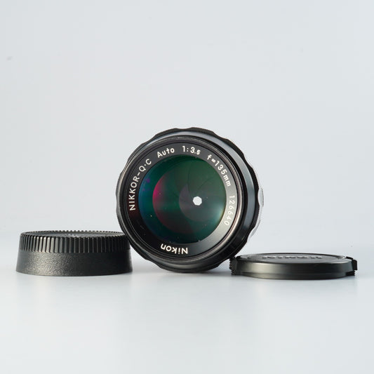 Nikon 非Ai Nikkor-Q.C Auto 135mm F/3.5 単焦点レンズ