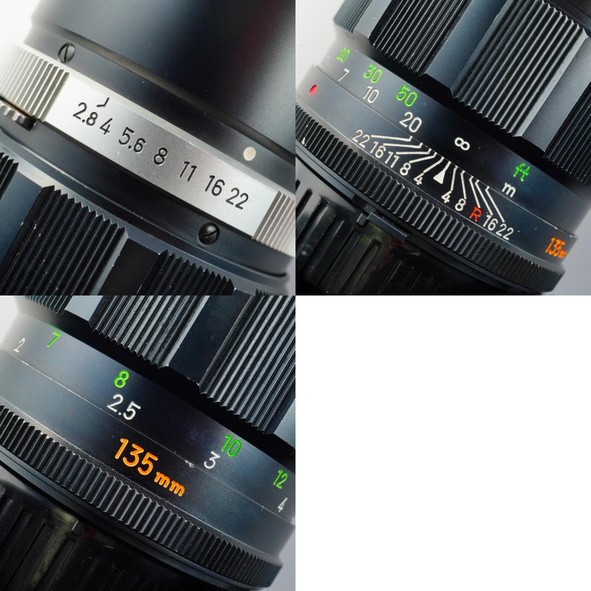 MINOLTA MC Tele Rokkor PF 135mm F/2.8 Festbrennweitenobjektiv