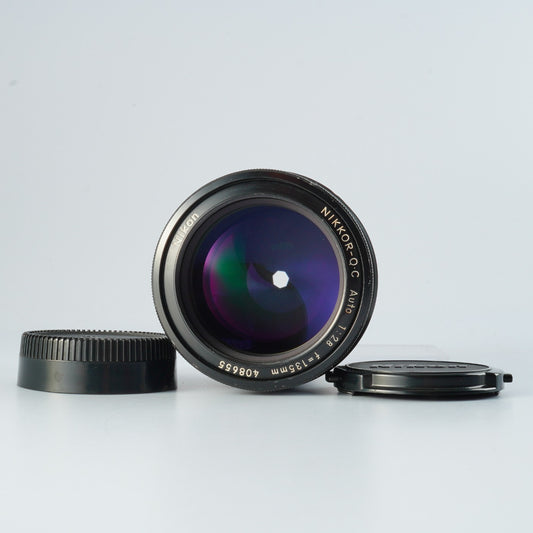 Nikon NIKKOR-Q.C auto 135mm F/2.8 非Ai 単焦点レンズ