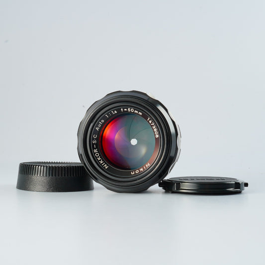 Nikon Nikkor-S.C Auto 50mm F/1.4 非Ai 単焦点レンズ