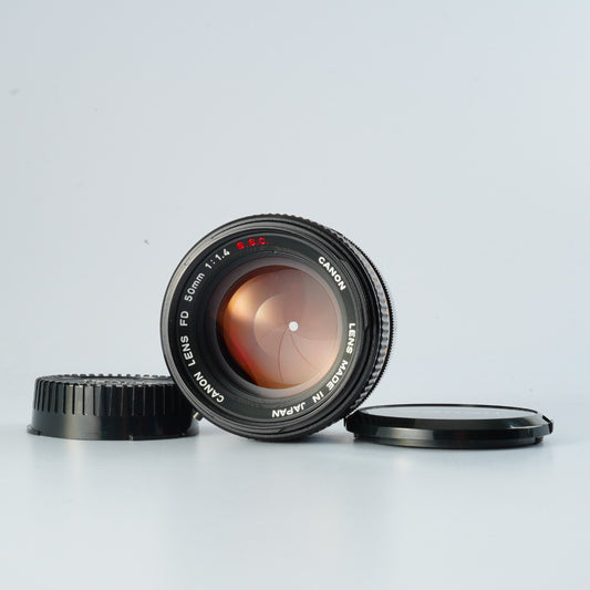 Canon FD 50mm F/1.4 S.S.C. A mark 単焦点レンズ