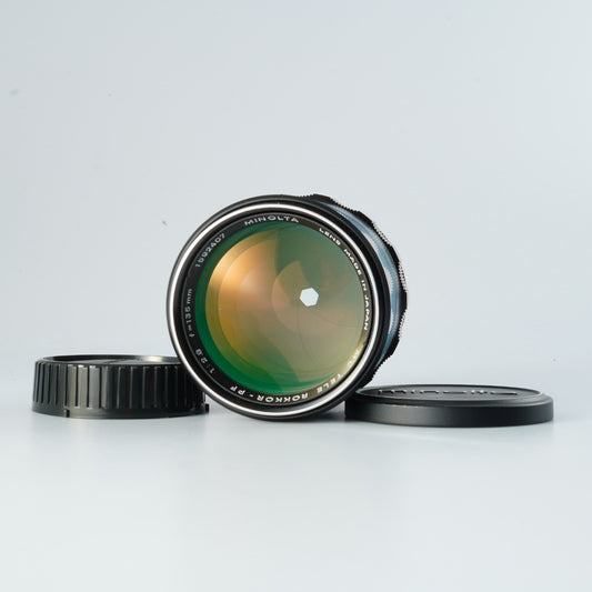 MINOLTA MC Tele Rokkor PF 135mm F/2.8 単焦点レンズ