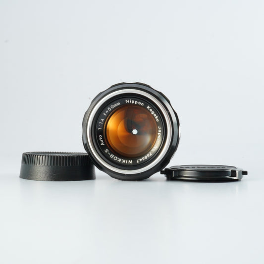 Nikon Nikkor S Auto 50mm F/1.4 非Ai 単焦点レンズ