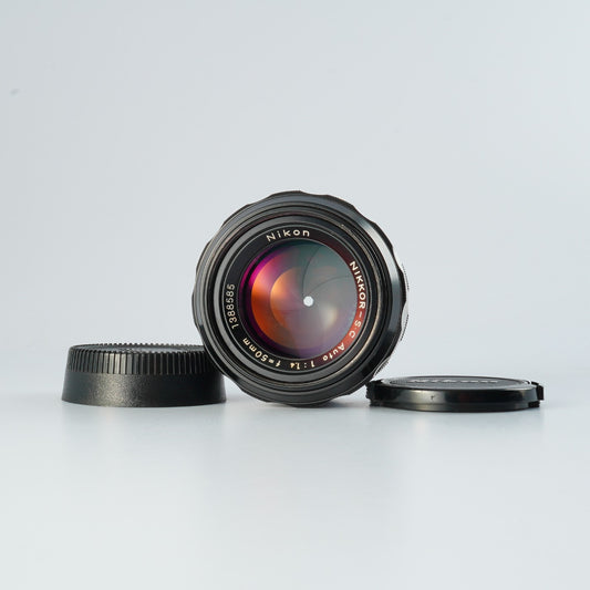 Nikon Nikkor-S.C Auto 50mm F/1.4 非Ai 単焦点レンズ
