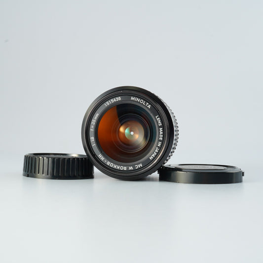 MINOLTA MC W.Rokkor HH 35mm F/1.8 単焦点レンズ