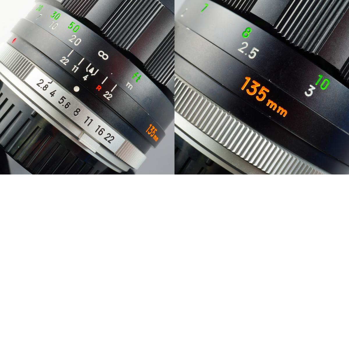 MINOLTA MC Tele Rokkor PF 135mm F/2.8 単焦点レンズ