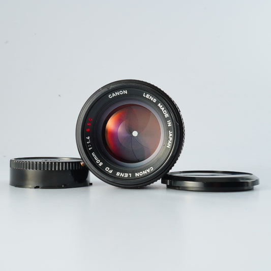 Canon FD 50mm F/1.4 S.S.C. A mark 単焦点レンズ
