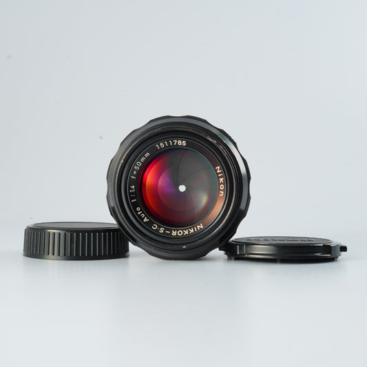 Nikon Nikkor-S.C Auto 50mm F/1.4 非Ai 単焦点レンズ