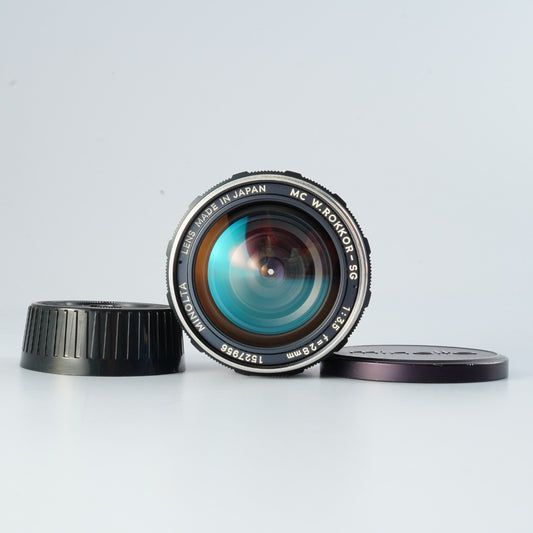 MINOLTA MC W.Rokkor SG 28mm F/3.5 単焦点レンズ