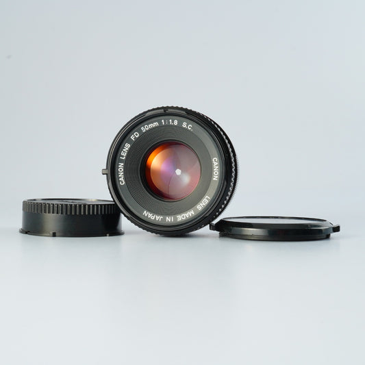 Canon FD 50mm F/1.8 S.C. 単焦点レンズ