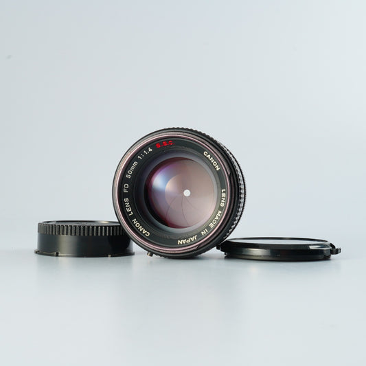 Canon FD 50mm F/1.4 S.S.C. A mark 単焦点レンズ