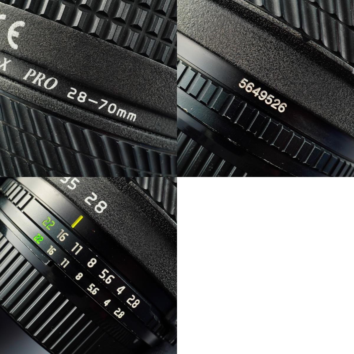 Tokina AT-X PRO 28-70mm F/2.8 (Sony A用) ズームレンズ