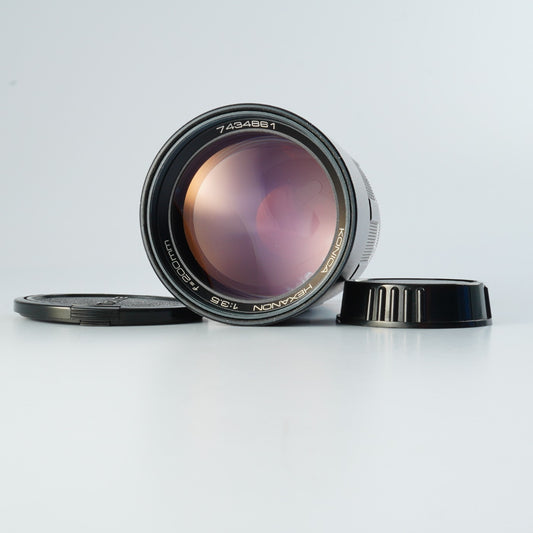 Konica HEXANON 200mm F/3.5 単焦点レンズ