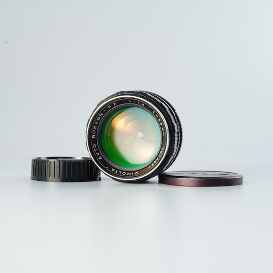MINOLTA AUTO ROKKOR-PF 58mm F/1.4 単焦点レンズ
