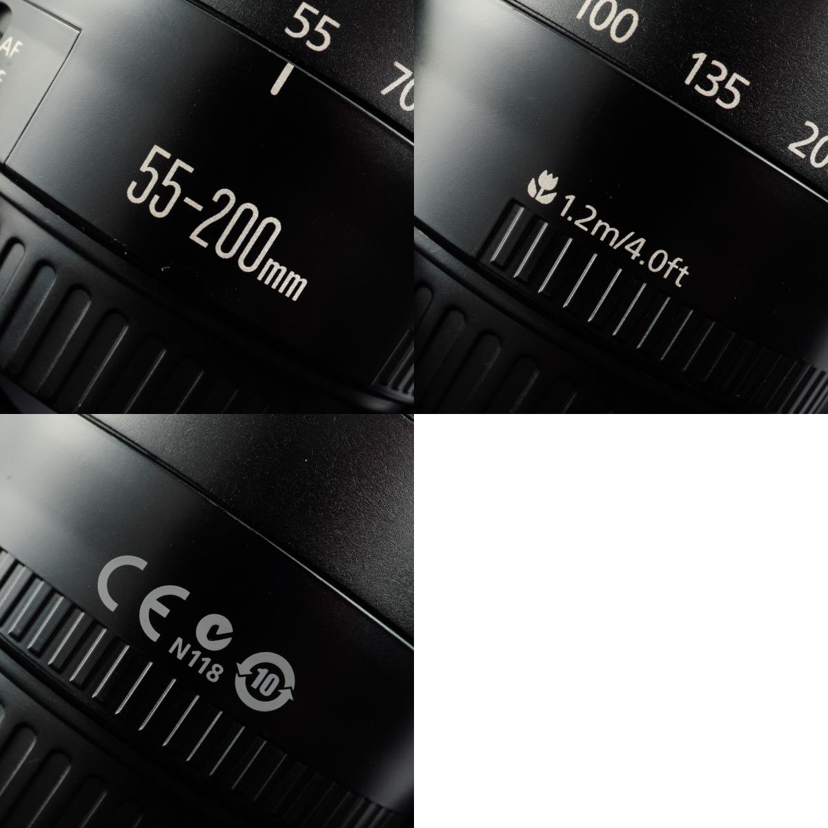Canon EF 55-200mm F/4.5-5.6 II USM ズームレンズ