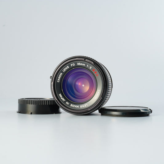 Canon FD 35mm F/2 s.s.c. Concave "O" 単焦点レンズ