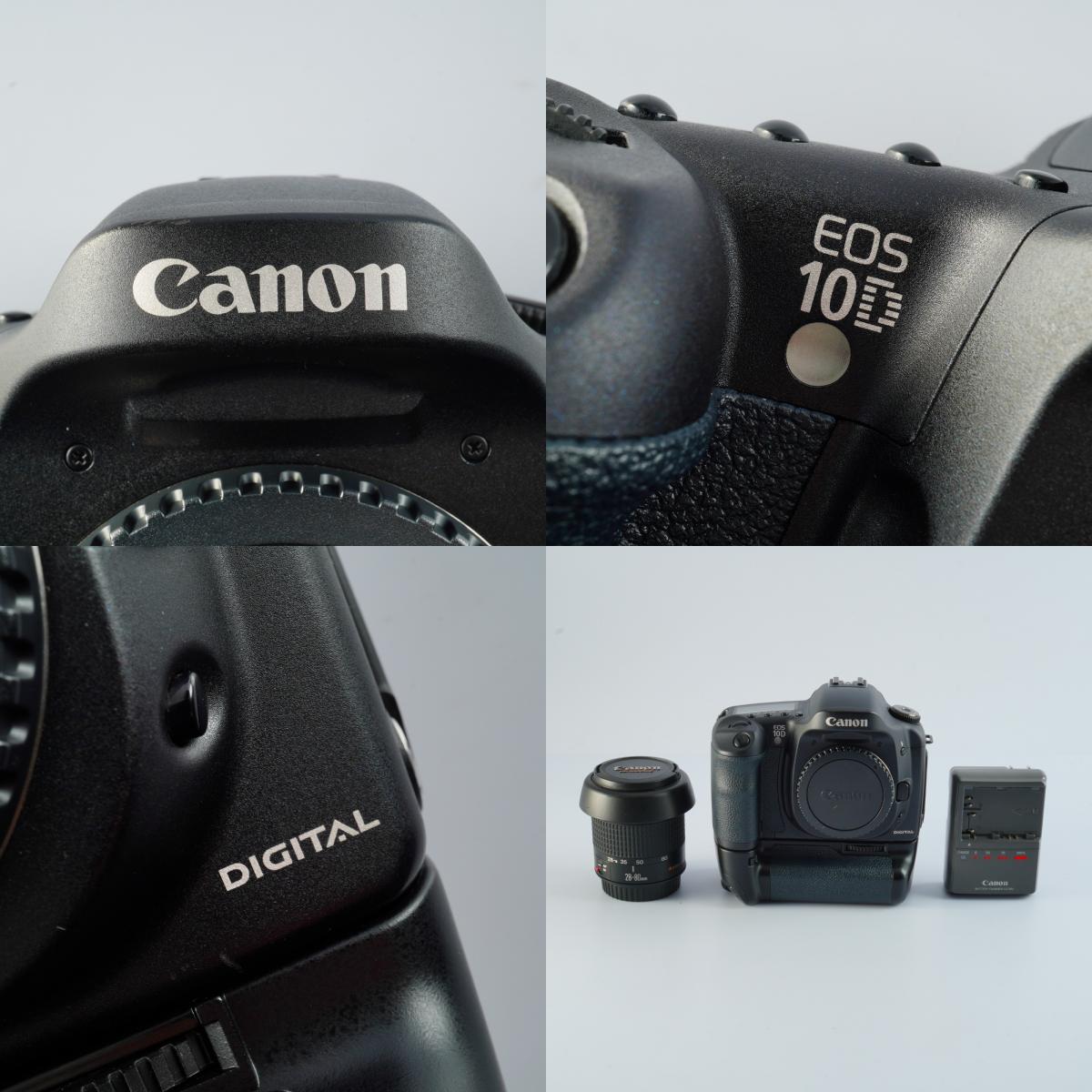 Canon EOS 10D + EF 28-80mm F/3.5-5.6 Ⅲ + BG-ED3 + CF 2GB デジタル一眼レフカメラ
