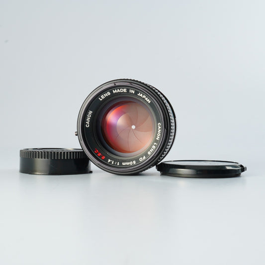 Canon FD 50mm F/1.4 S.S.C. A mark 単焦点レンズ