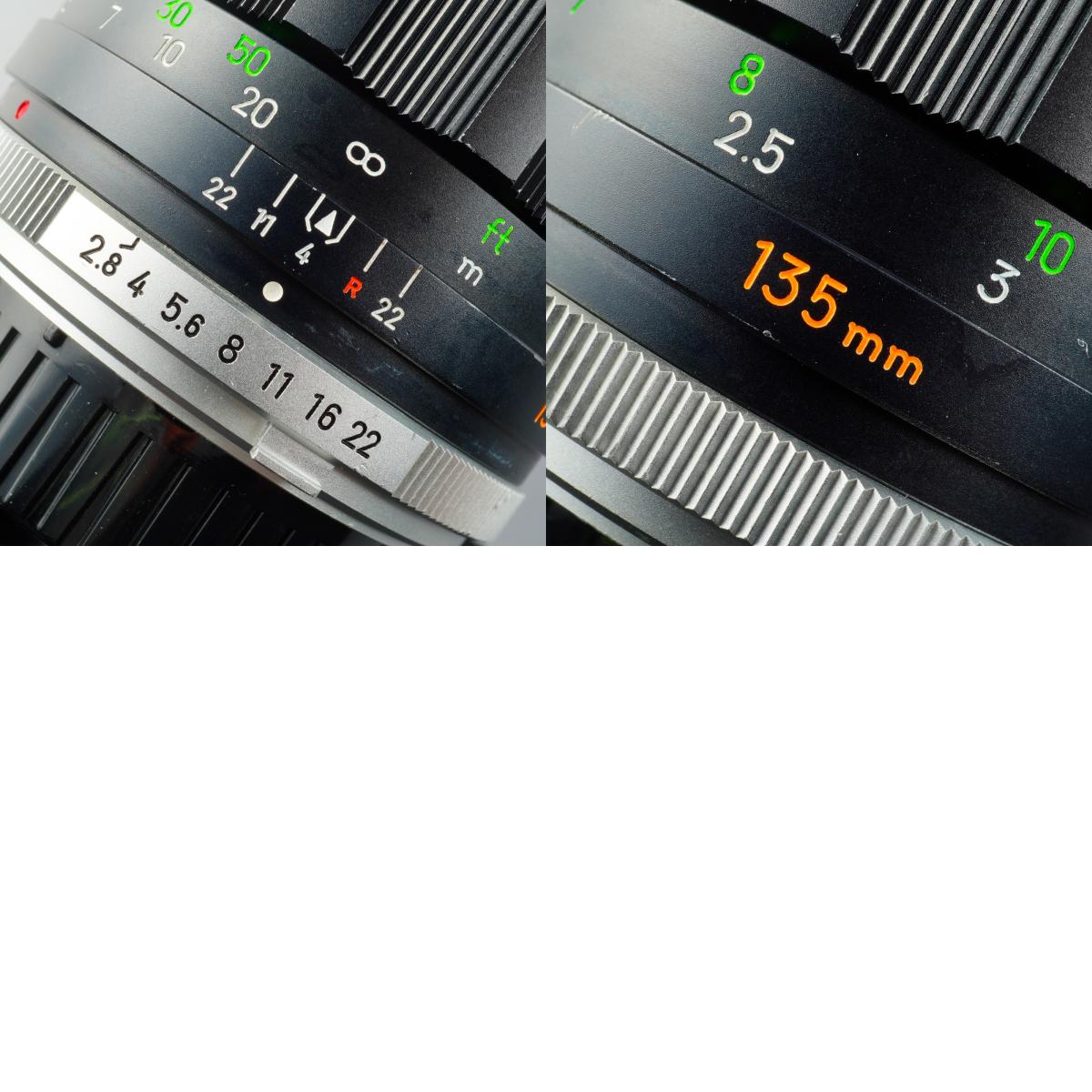 MINOLTA MC Tele Rokkor PF 135mm F/2.8 単焦点レンズ